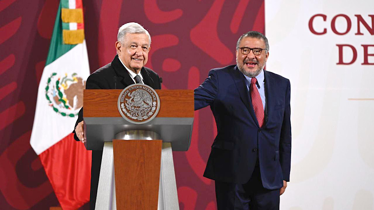 Horacio Duarte Olivares y Andrés Manuel López Obrador