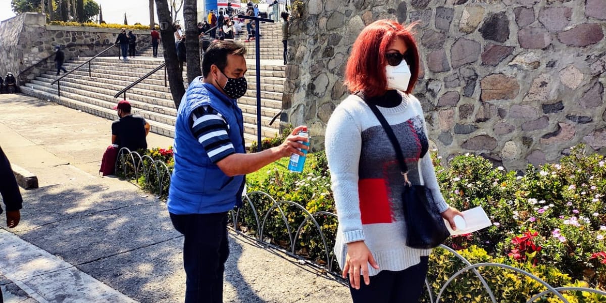 Sanitización COVID, Valle de México