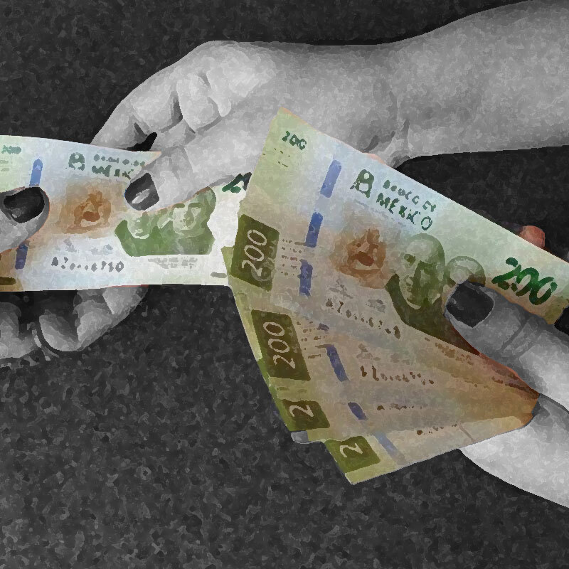 Dinero para pagar voto