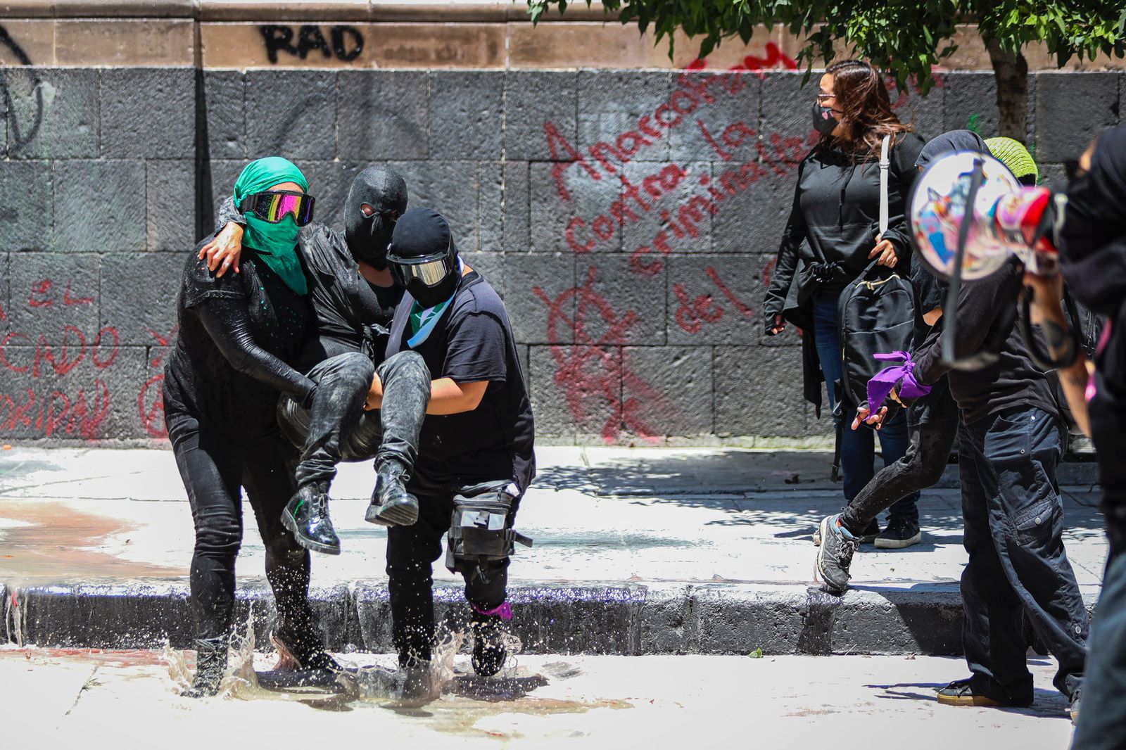 feministas-manifestación-represión