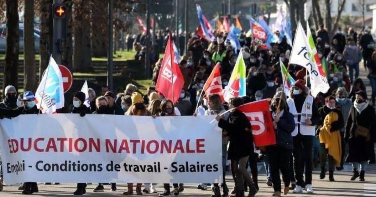 protesta-profesores-francia-covid