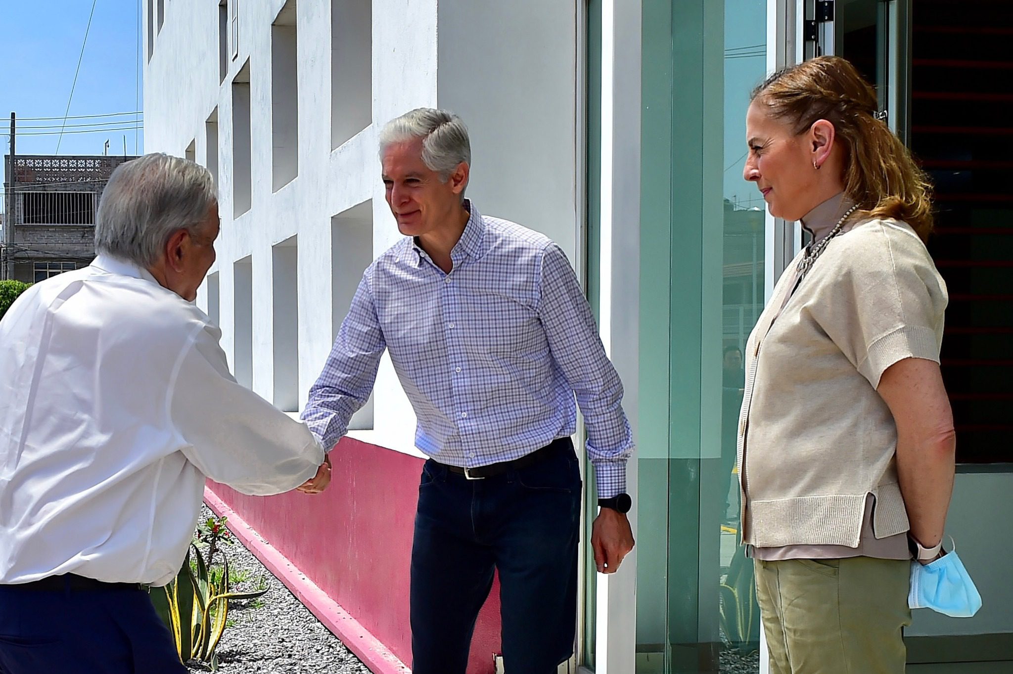 Reunión AMLO Alfredo del Mazo
