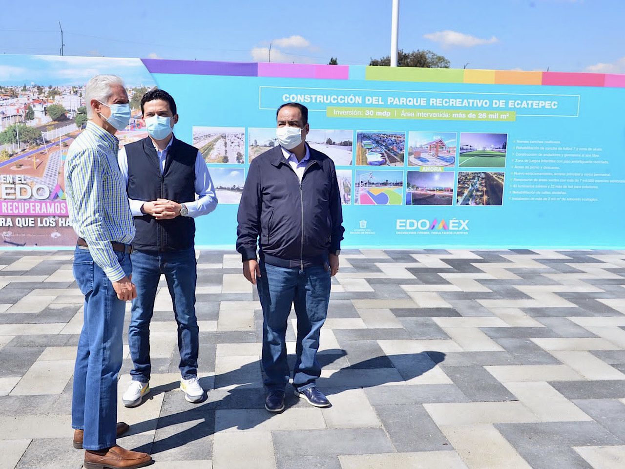 Inaugura Alfredo Del Mazo parque recreativo en Ecatepec AD Noticias