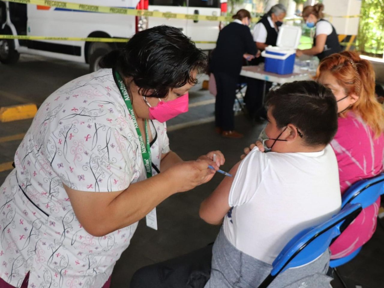 Vacunación niños Huixquilucan