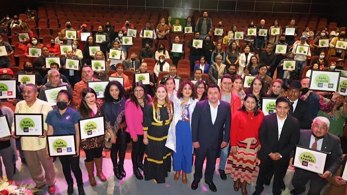 Un total de 42 prestadores de servicios turísticos de Lerma y 26 de San Mateo Atenco recibieron el sello Safe Travels por parte de la Secretaría de Turismo del Estado de México