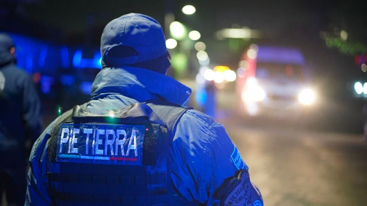 Elemento de Pie Tierra en operativo