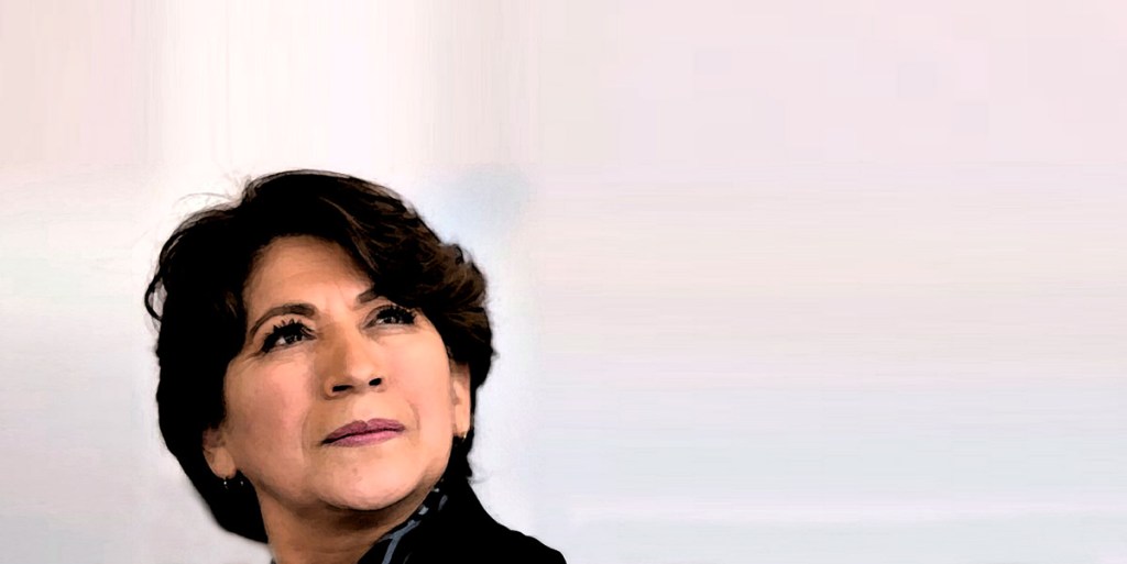 Delfina Gómez Álvarez, virtual candidata de Morena a la gubernatura del Estado de México