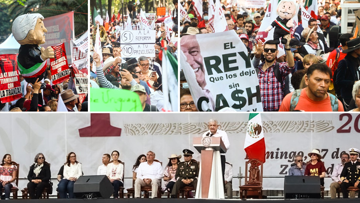 Marcha del Pueblo en CDMX