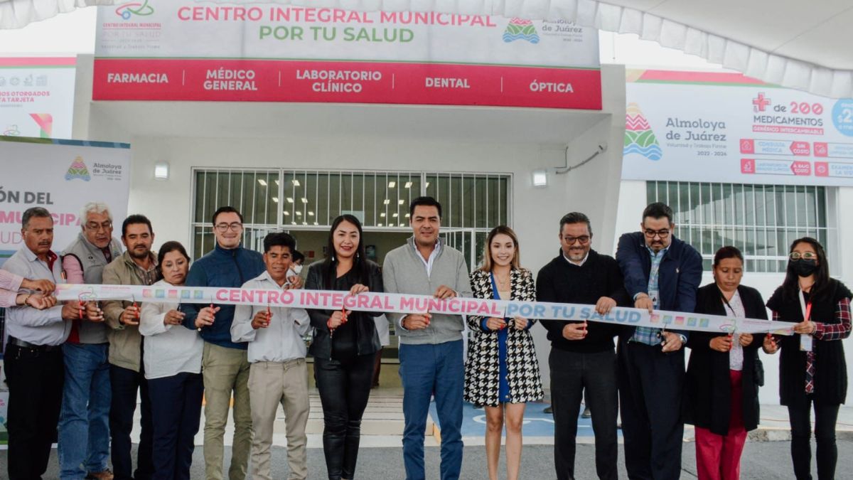 Inauguran centro de salud en Almoloya de Juárez