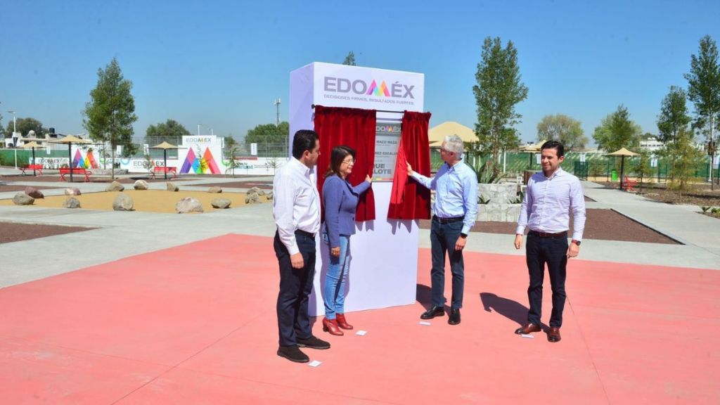 Inauguran autoridades el parque