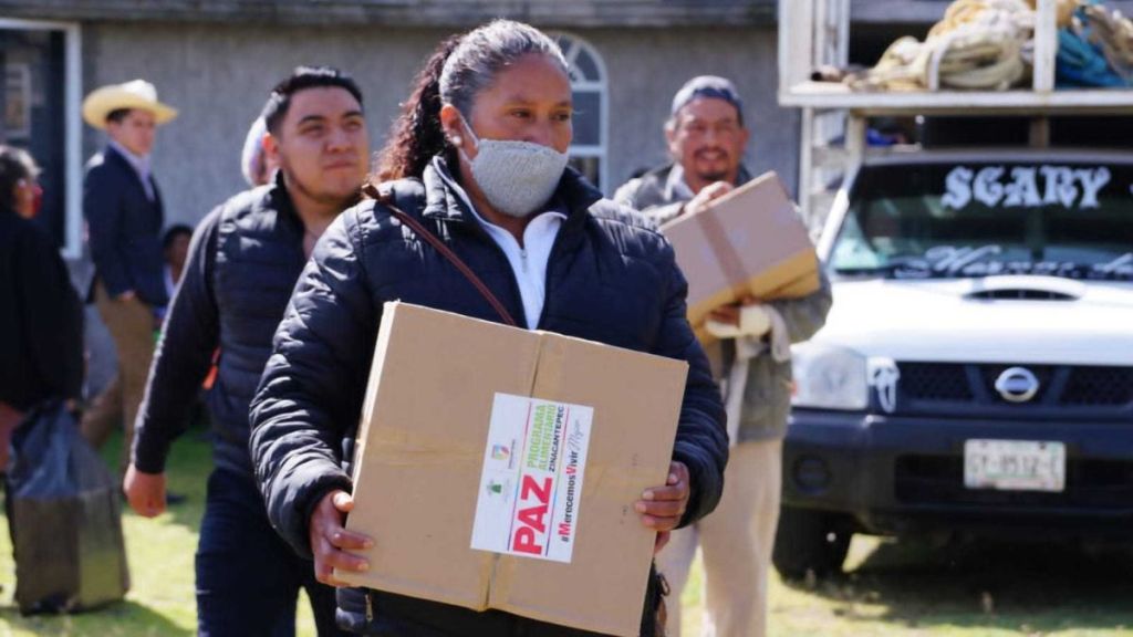 Apoyo del Programa Alimentario Zinacantepec