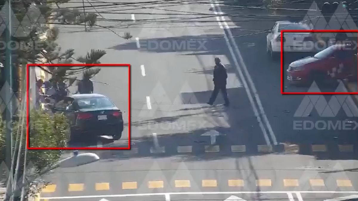 Video del C5 de un accidente automovilístico en Toluca