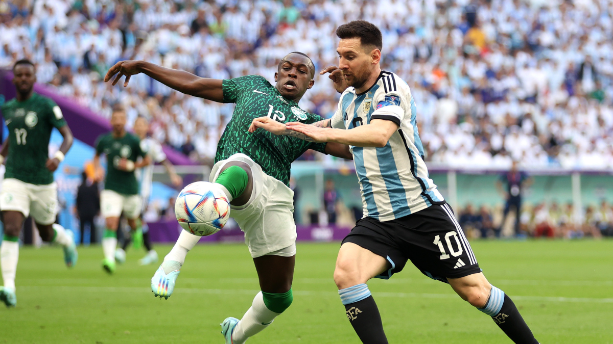 Partido de Argentina contra Arabia Saudita mundial de Qatar 2022
