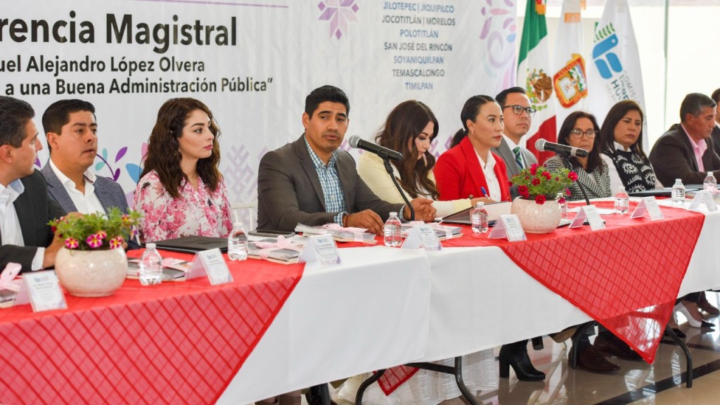 Conferencia para la firma de convenios de colaboración con la Codhem