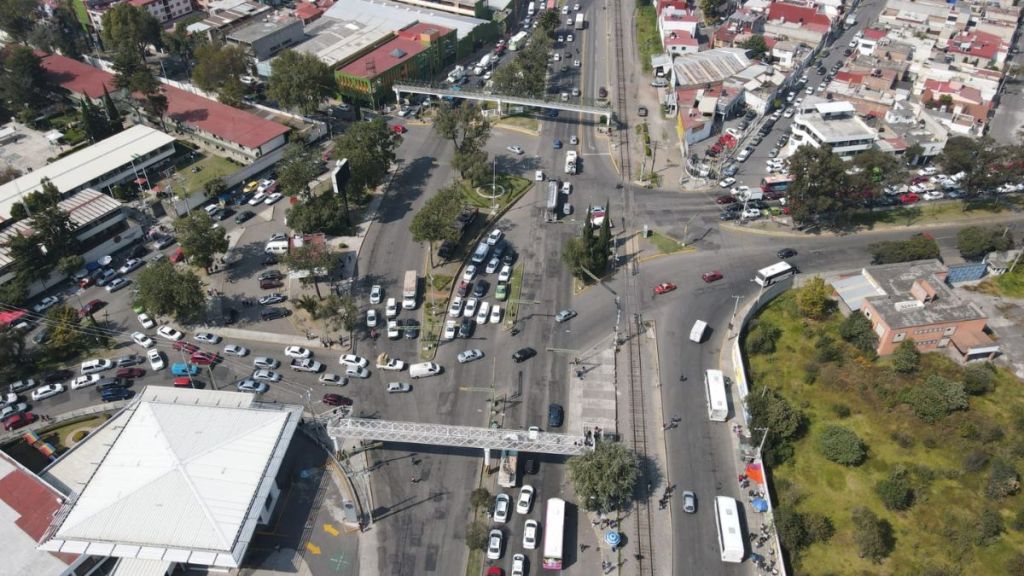 Cruces viales peligrosos en Toluca