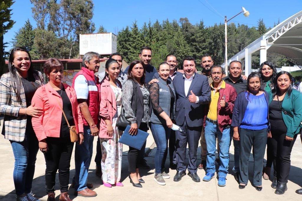 Inauguración de instalaciones educativas en Lerma