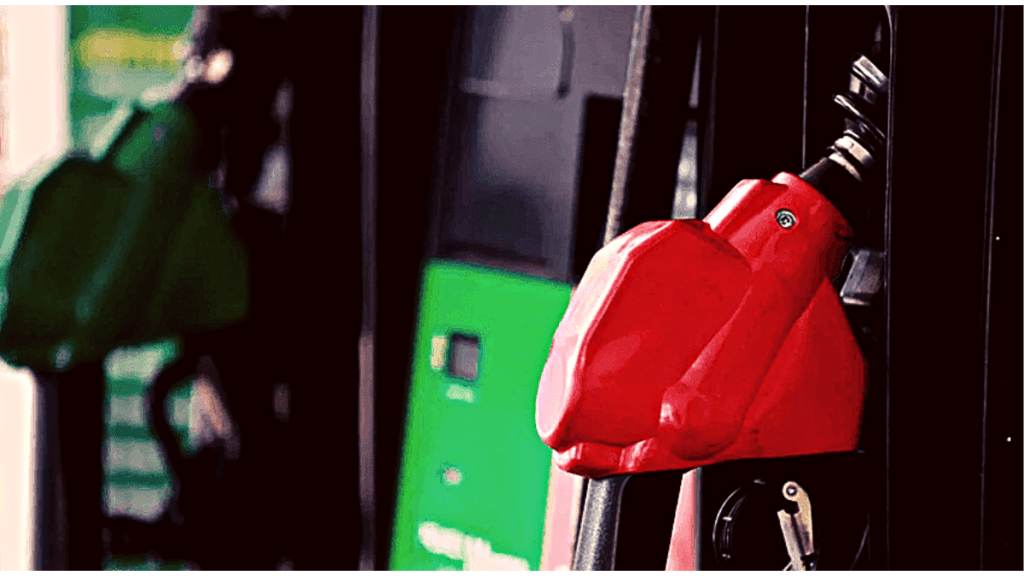 Gasolina roja y verde