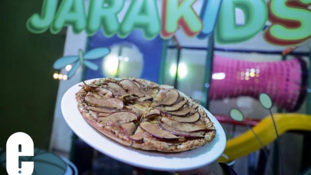 pizza de manzana