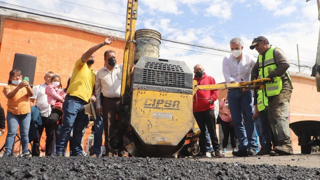 pograma de bacheo en Ecatepec