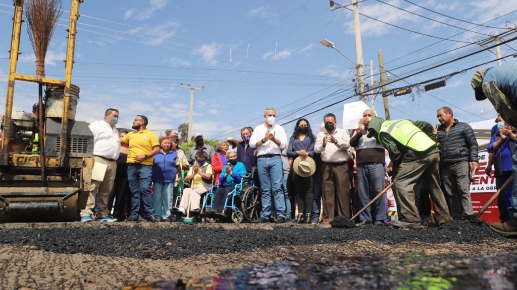 pograma de bacheo en Ecatepec