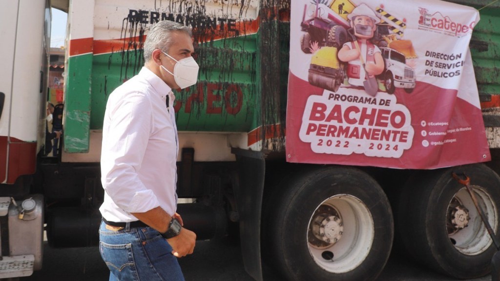 pograma de bacheo en Ecatepec