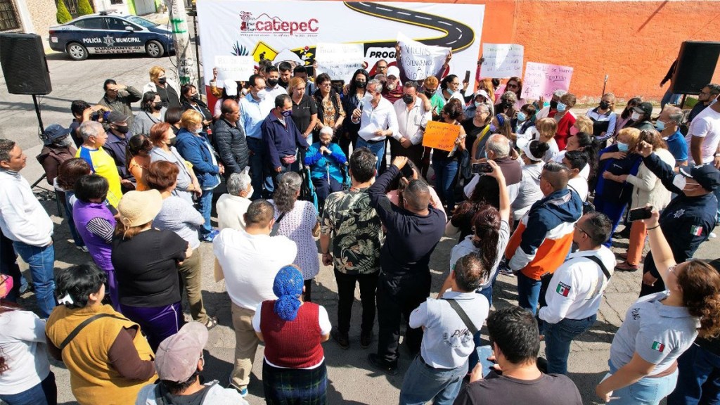 pograma de bacheo en Ecatepec