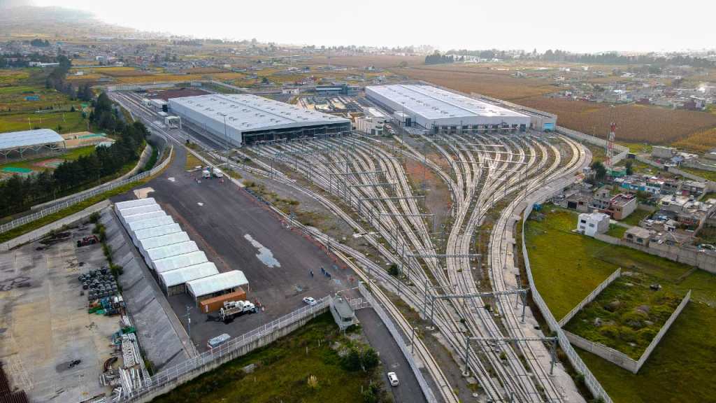 Tramo del Tren interurbano México-Toluca