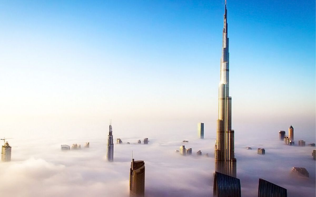 Burj Khalifa: el Hotel Miled de Dubai
