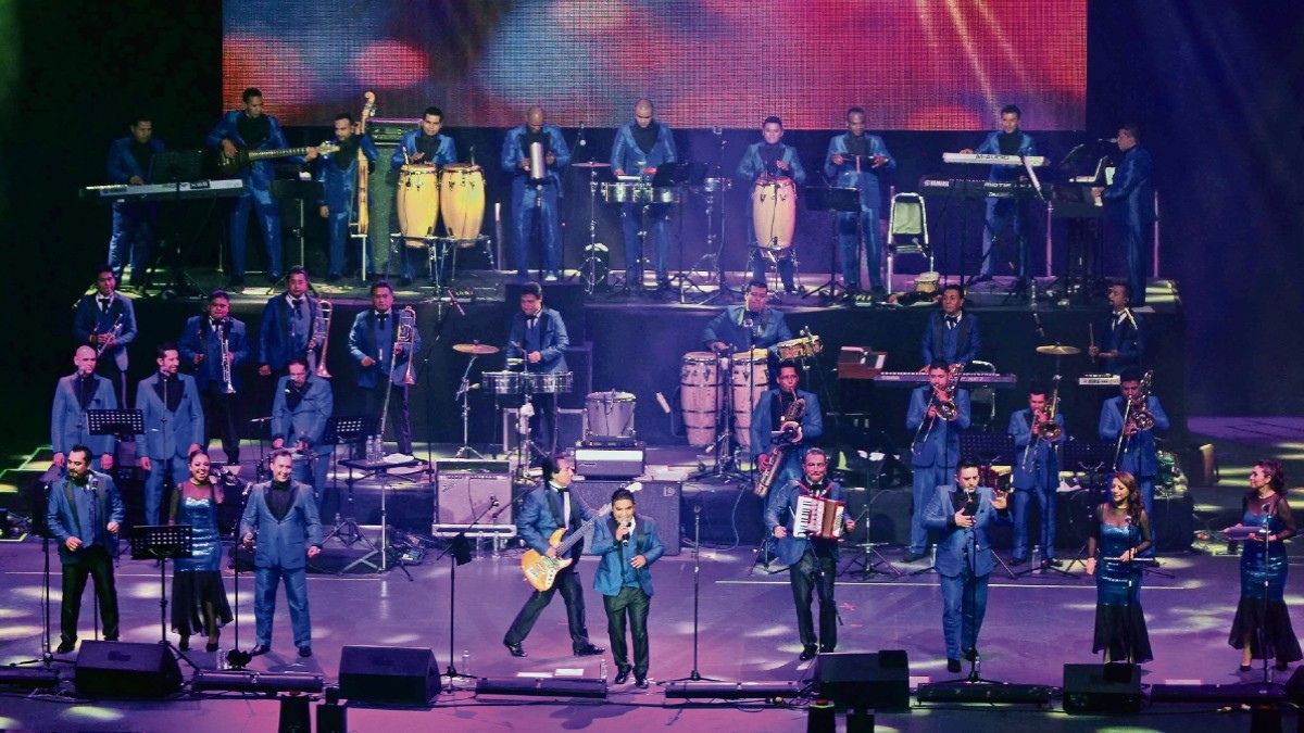 Los Ángeles Azules en concierto