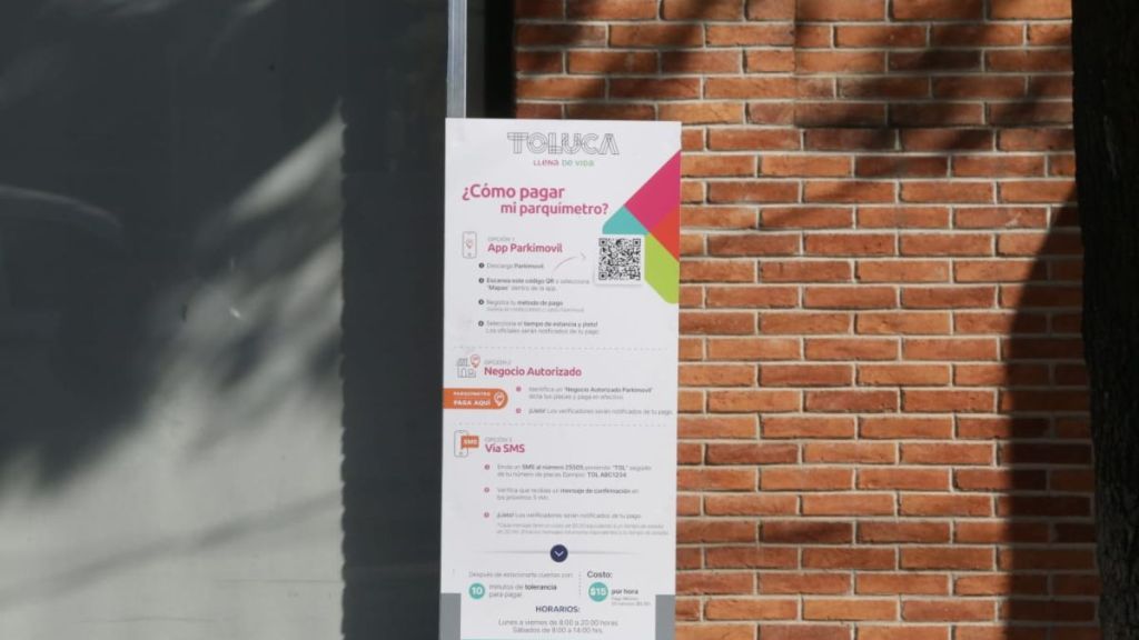 parquímetro en Toluca