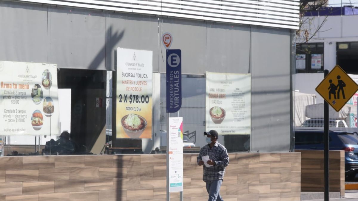 parquímetros digitales en Toluca