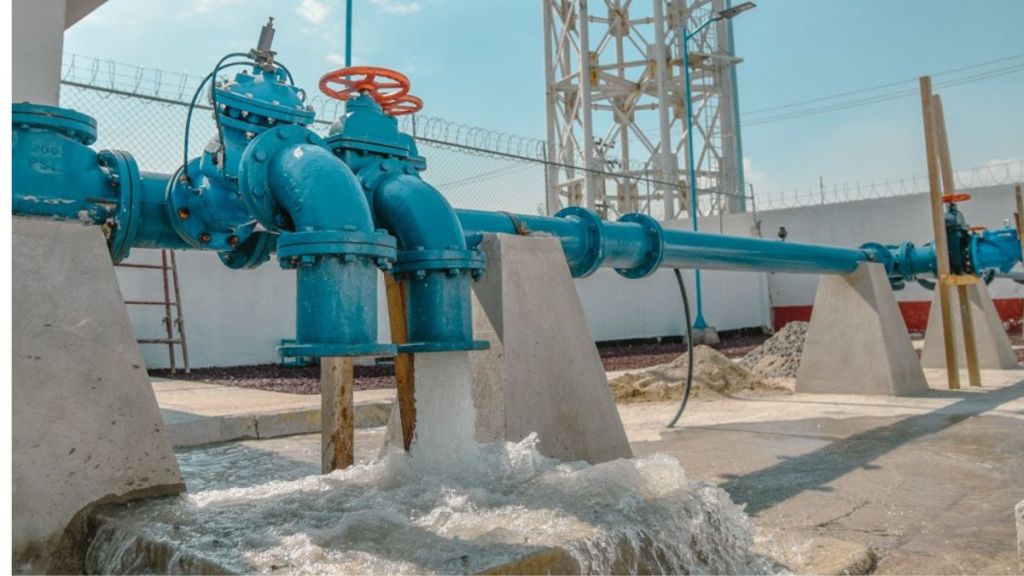 Suministro de agua en municipios del Estado de México.
