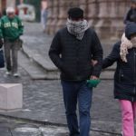 Personas abrigadas por bajas temperaturas