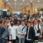 integrantes del equipo de futbol varado en Perú