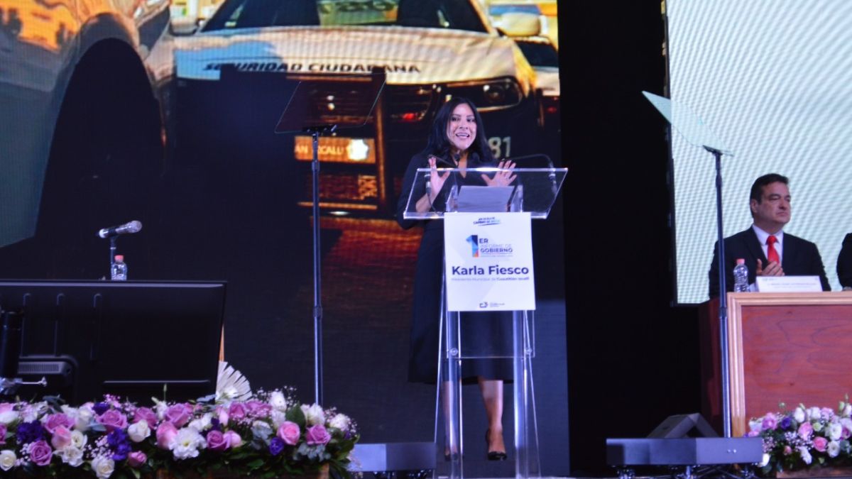 Karla Fiesco, alcaldesa de Cuautitlán Izcalli