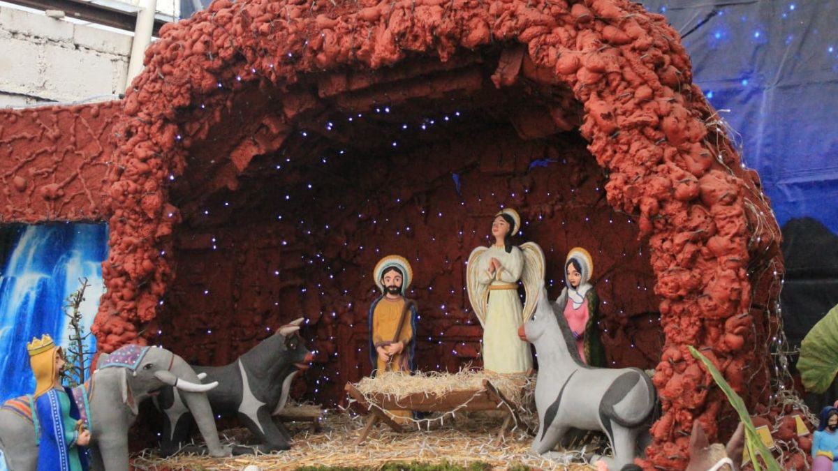 Nacimiento de Navidad en Metepec