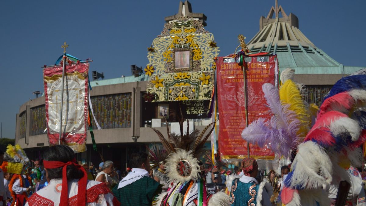 Festejos en la Basílica de Guadalupe