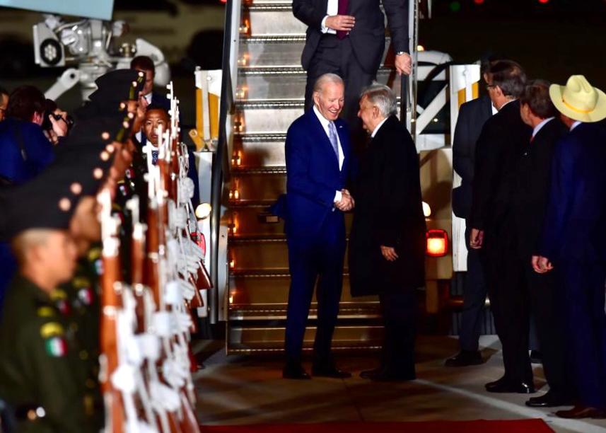 Joe Biden llega a México
