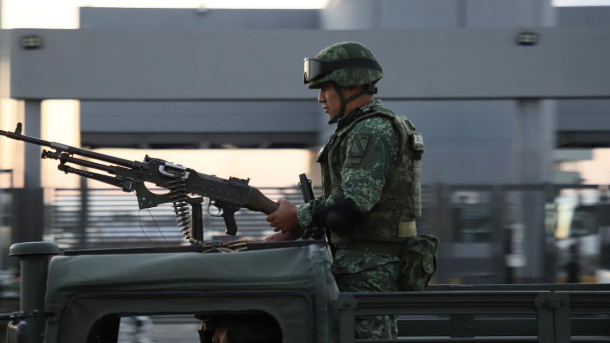 Elemento del ejército mexicano