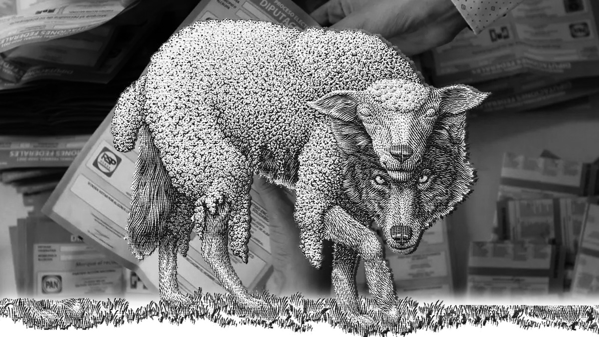 lobo vestido de oveja