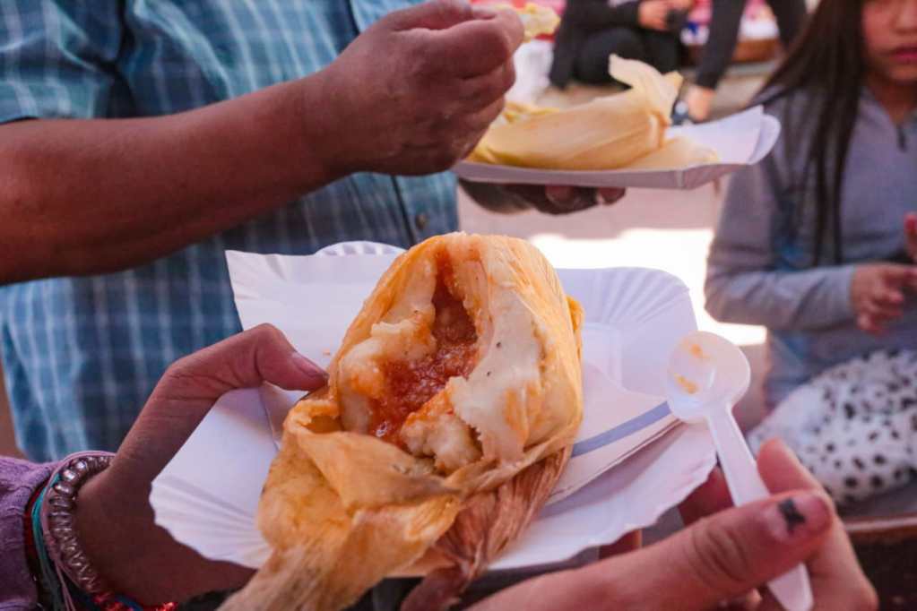 Tamales de ollita de Ocoyoacac
