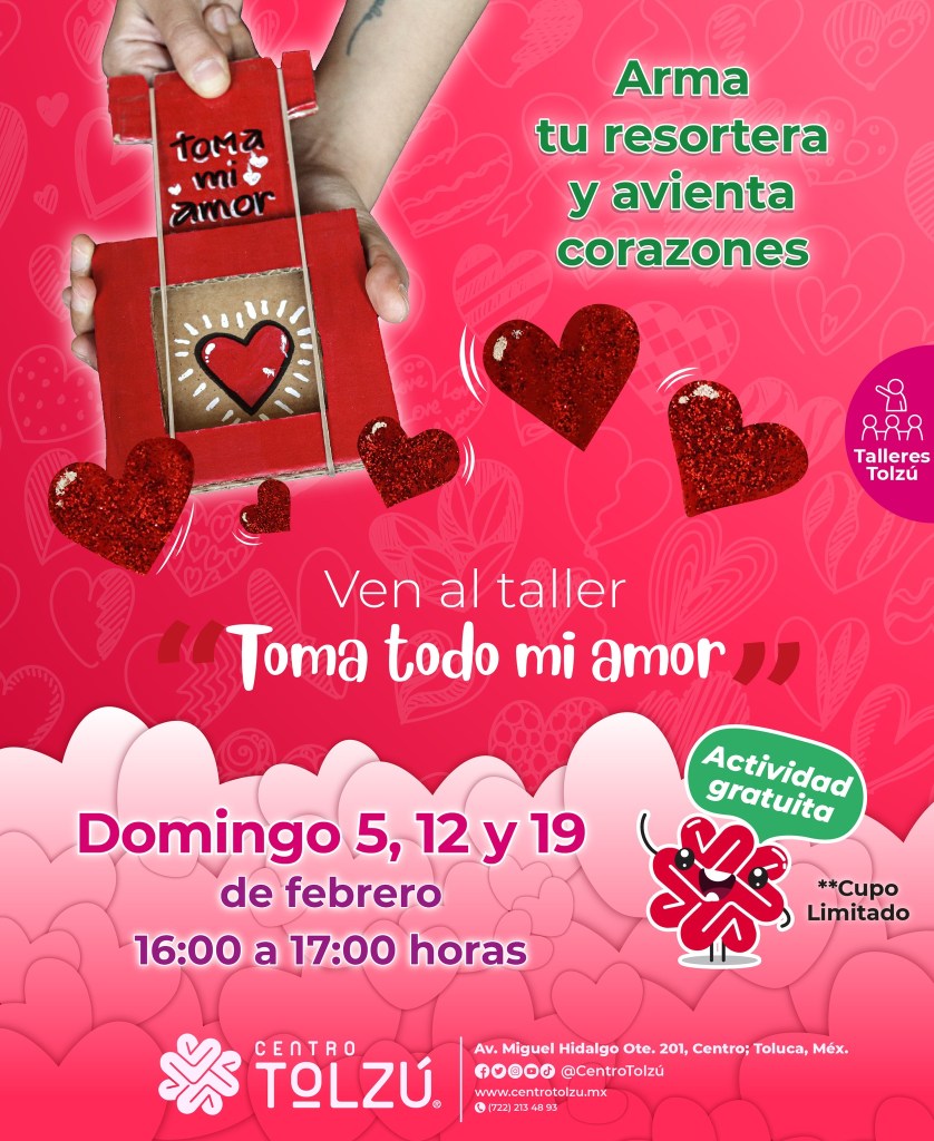 Eventos culturales en Toluca durante febrero