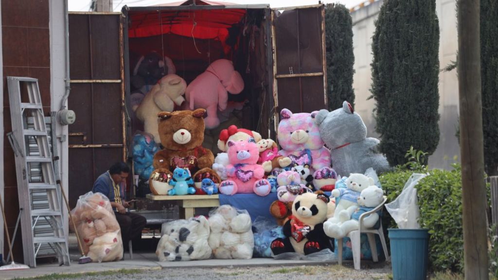 Peluches en Xonacatlán por San Valentín 