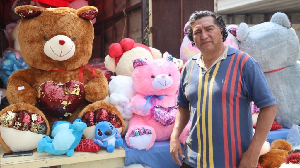 Peluches en Xonacatlán por San Valentín 