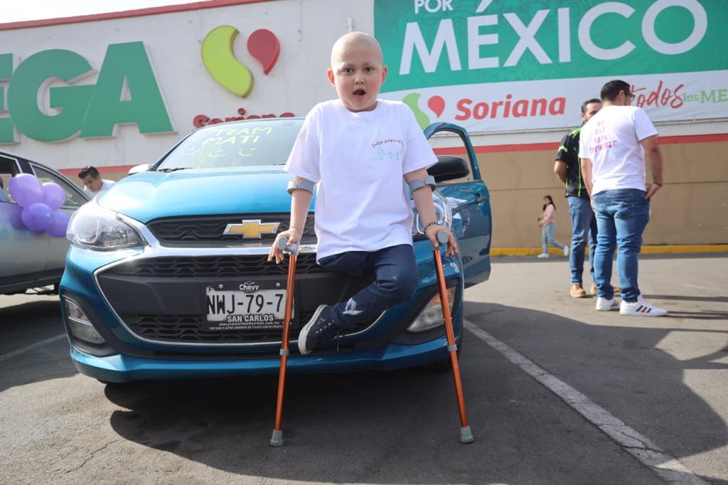 Matías, niño que venció el cáncer en Toluca