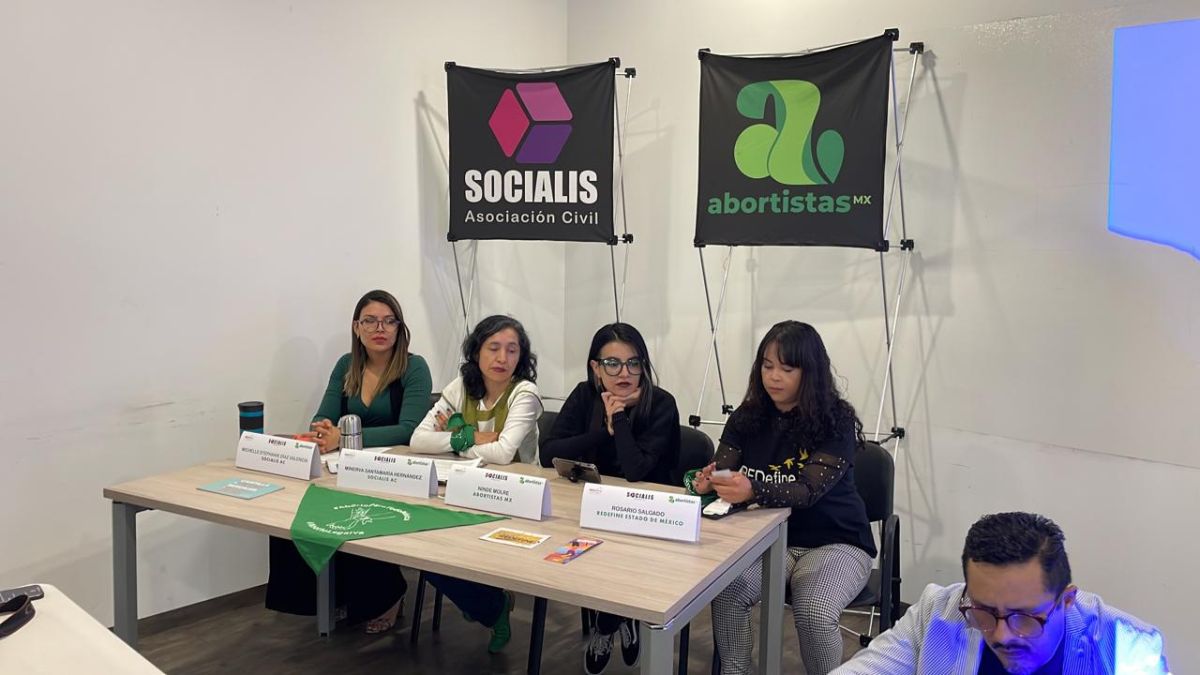 Activistas que presentarán amparo por aborto en Edomex