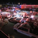 Ambulancias en Instituto de Migración de Ciudad Juárez