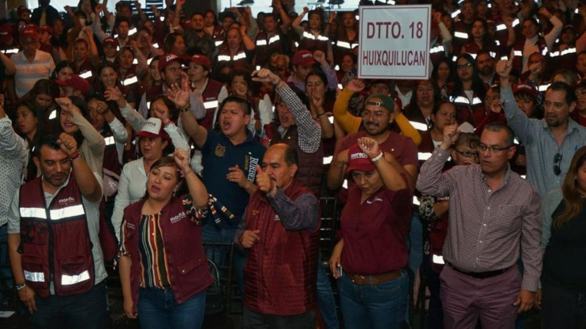 Morena se organiza en el Estado de México