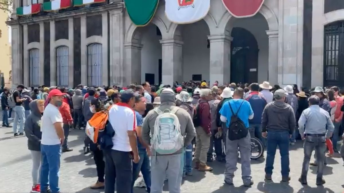 servidores públicos de Toluca en Palacio