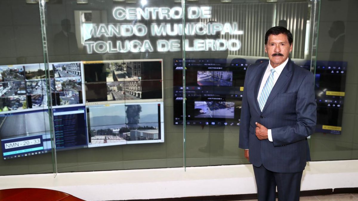 Leopoldo Reyes, director de Seguridad Pública de Toluca